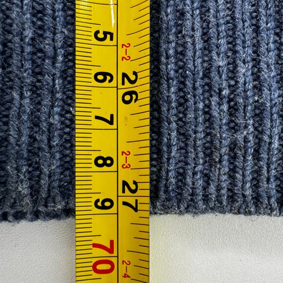 Polo Ralph Lauren Men’s Silk Cashmere Quarter Zip Sweater Light Blue Size Large - Picture 7 of 7